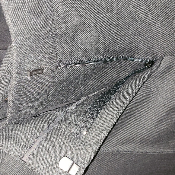 Maje Black Tapered Pants Size 10 - Picture 5 of 7